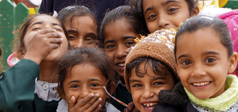 A warm meal for a schoolchild in the Gaza Strip