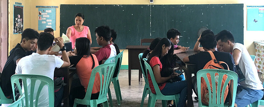 A test tube for chemistry lessons in the Philippines