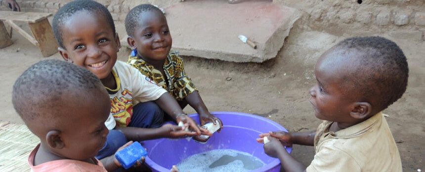 Three bars of soap for Burundian refugees in the DR Congo