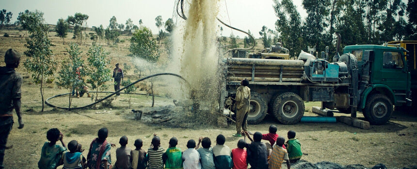 1.5 days of clean water for a person in Ethiopia