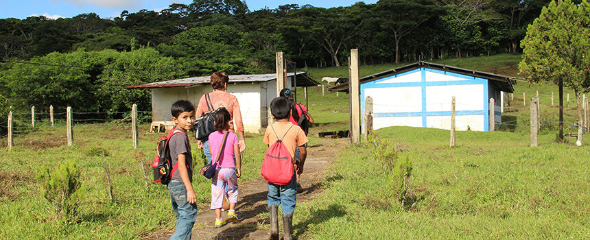 One hour of environmental education for a schoolchild in Nicaragua