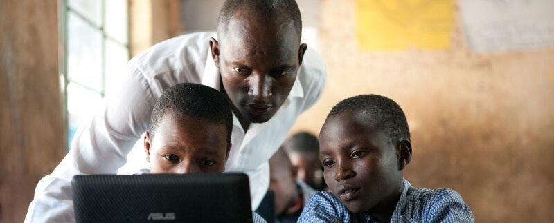 Three days of computer courses for a child in Tanzania