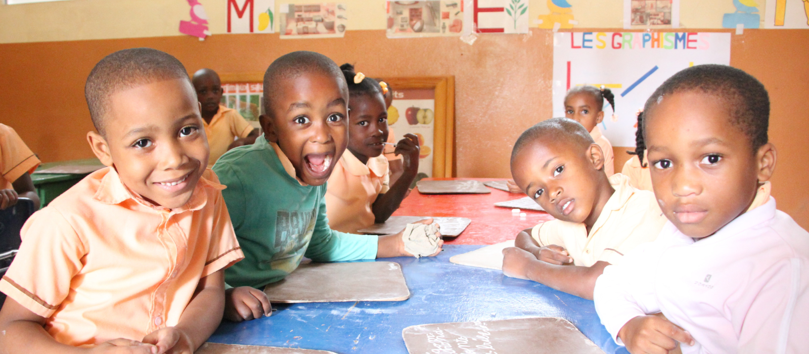 1 day of school education and a meal for a child in Haiti