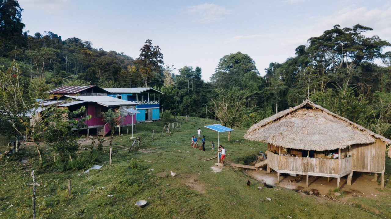 3 days of solar power for an indigenous family in Panama