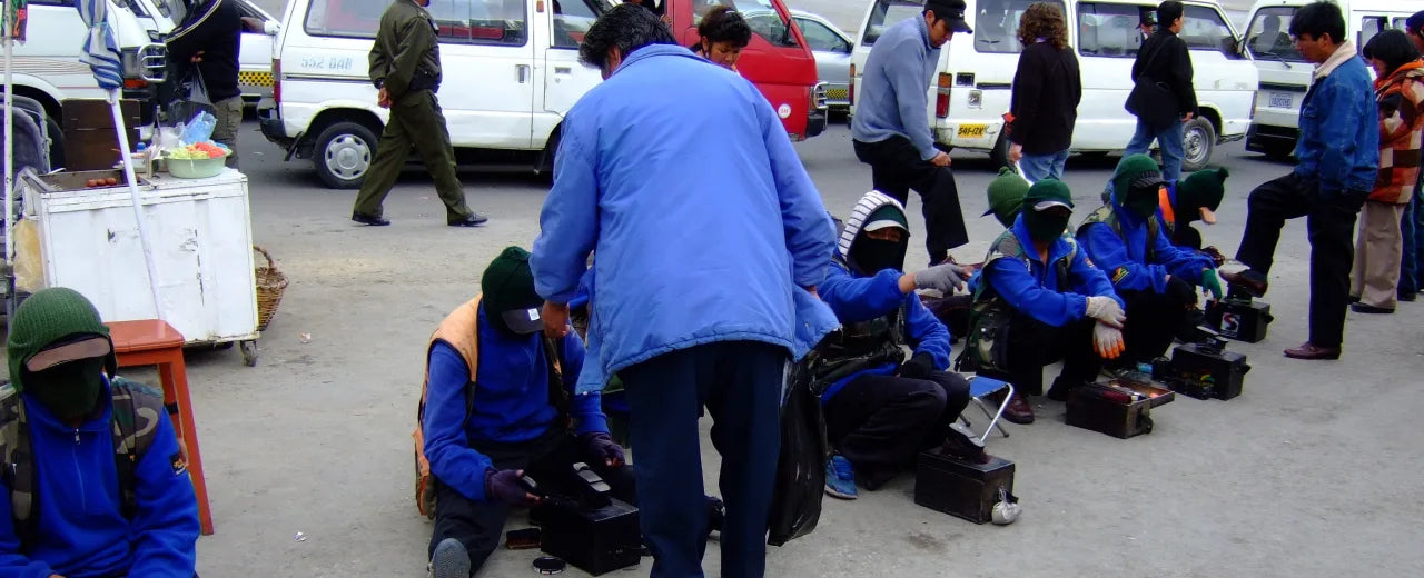 10 minutes of memory training for shoe shiners in Bolivia