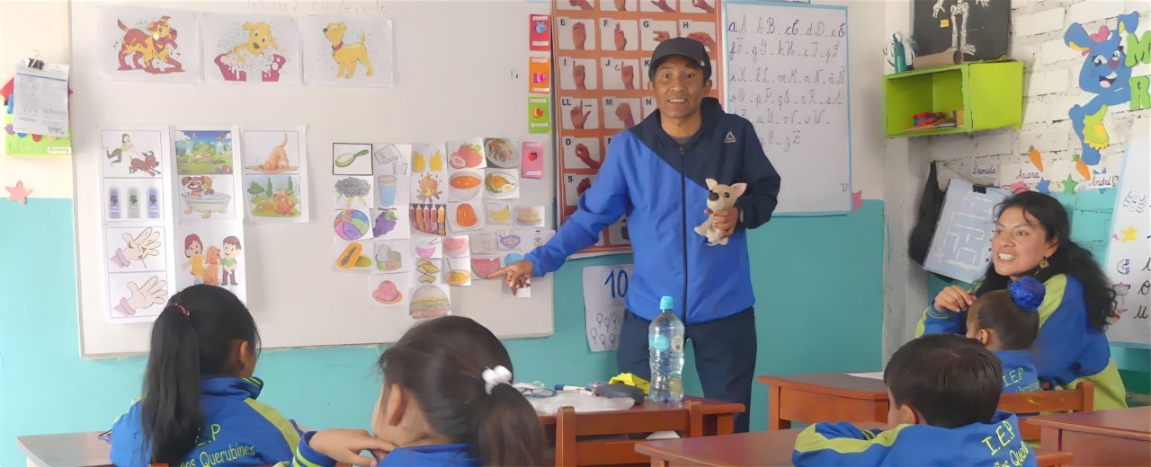 9 Min. Übersetzung in Gebärdensprache für gehörlose Kinder in Peru